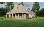 Shingle House Plan Rear Photo 03 - Tanner Trail Craftsman Home 055D-0680 - Shop House Plans and More