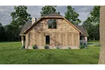 Country House Plan Side View Photo - Towerwood Rustic Log Home 055D-0686 - Shop House Plans and More