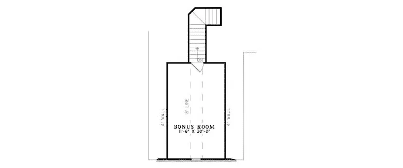 Ranch House Plan Second Floor - Montreaux Rustic Home 055D-0782 - Shop House Plans and More