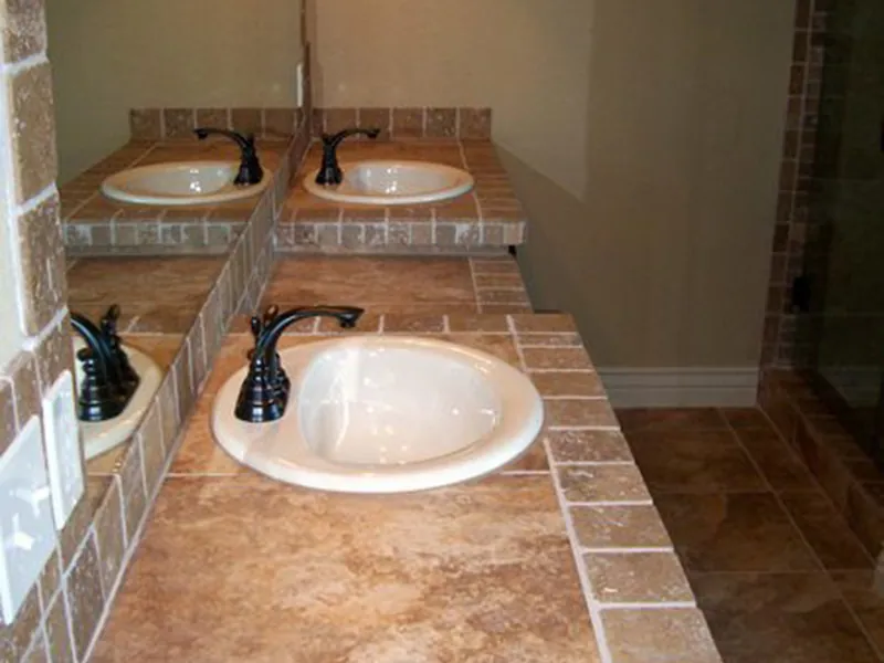 Spanish House Plan Bathroom Photo 02 - Seawood Sunbelt Ranch Home 055D-0790 - Shop House Plans and More