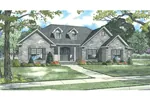 Country House Plan Front Image - Sutcliffe Traditional Home 055D-0792 - Shop House Plans and More