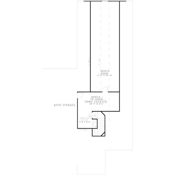 Luxury House Plan Second Floor - Four Oaks Luxury Country Home 055D-0794 - Search House Plans and More