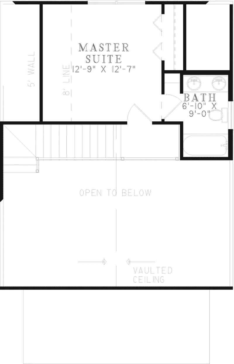 Country House Plan Second Floor - Leventhal Country Home 055D-0809 - Shop House Plans and More