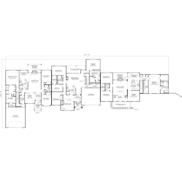 Country House Plan First Floor - Baracoa Rustic Triplex 055D-0812 - Search House Plans and More