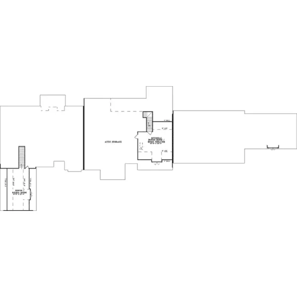 Country House Plan Second Floor - Baracoa Rustic Triplex 055D-0812 - Search House Plans and More