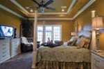 European House Plan Master Bedroom Photo 01 - Bergamo Manor Luxury Home 055D-0817 - Search House Plans and More