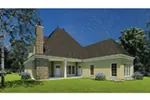 Tudor House Plan Rear Photo 01 - Bergamo Manor Luxury Home 055D-0817 - Search House Plans and More