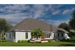 Traditional House Plan Rear Photo 01 - Dudley Hill Traditional Home 055D-0818 - Search House Plans and More
