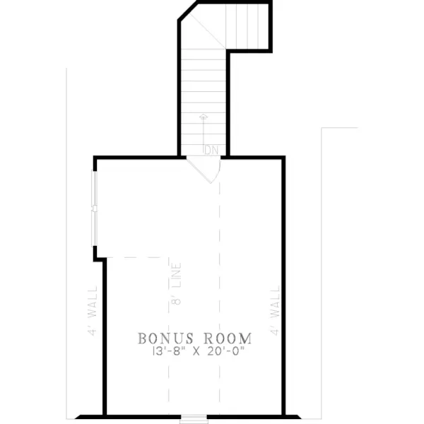 Ranch House Plan Bonus Room - Satinwood Arts And Crafts Home 055D-0837 - Shop House Plans and More