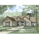 Ranch House Design With Craftsman Style Trimwork