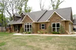 Cabin & Cottage House Plan Front of Home - Spring Blossom Ranch Home 055D-0864 - Shop House Plans and More