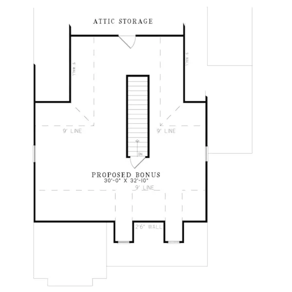 Arts & Crafts House Plan Second Floor - Colby Country Home 055D-0880 - Search House Plans and More