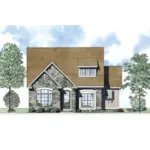 Traditional House Plan Front of Home - Wheaton Hill Cottage Home 055D-0881 - Shop House Plans and More