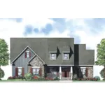 Country House Plan Front of Home - Farmcrest Creek Craftsman Home 055D-0882 - Search House Plans and More