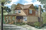 Cabin & Cottage House Plan Front Image - Montrose Bend Country Home 055D-0893 - Shop House Plans and More
