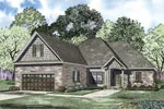 Ranch House Plan Front Image - Elmwood Grove Ranch Home 055D-0898 - Search House Plans and More