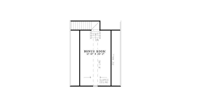 Country House Plan Bonus Room - Elmore Place Rustic Ranch Home 055D-0900 - Search House Plans and More