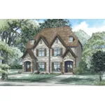 Country French House Plan Front of House 055D-0931