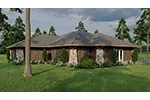 Contemporary House Plan Side View Photo - Macedonian Escape Ranch Home 055D-0932 - Shop House Plans and More