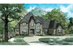 European House Plan Front of Home - Bridgerstone Luxury Home 055D-0934 - Search House Plans and More
