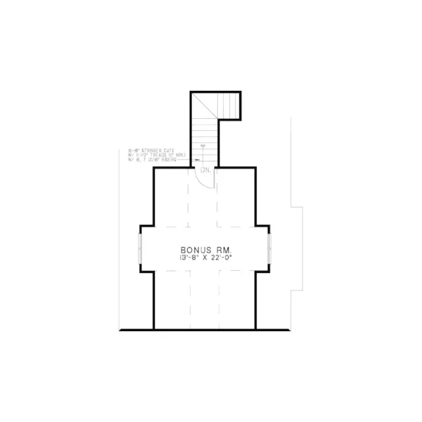 Rustic House Plan Bonus Room - Keystone Lane Rustic Home 055D-0935 - Search House Plans and More