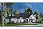 European House Plan Front Photo 03 - Blueridge Overlook Rustic Home 055D-0940 - Search House Plans and More