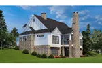 Arts & Crafts House Plan Rear Photo 02 - Blueridge Overlook Rustic Home 055D-0940 - Search House Plans and More
