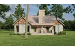 Bungalow House Plan Rear Photo 01 - Westmeyer Craftsman Home 055D-0953 - Shop House Plans and More