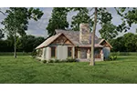 Bungalow House Plan Rear Photo 03 - Westmeyer Craftsman Home 055D-0953 - Shop House Plans and More