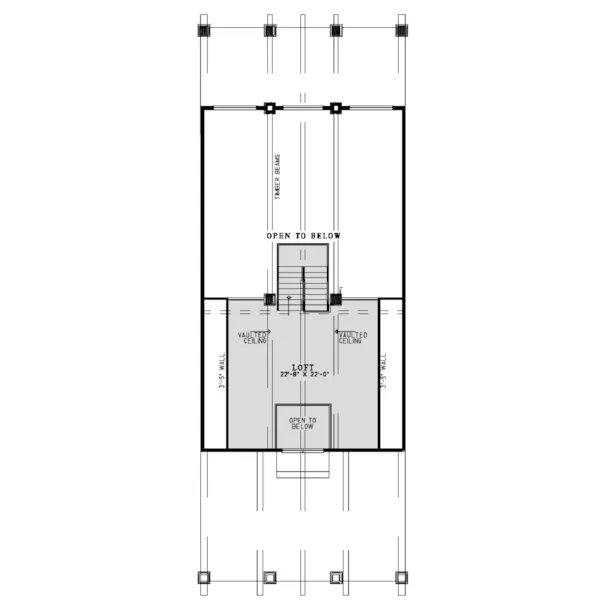 Traditional House Plan Second Floor - Mt. Mickley Craftsman Home 055D-0973 - Shop House Plans and More