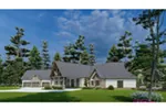 Rustic House Plan Front Photo 02 - Mt. Mickley Craftsman Home 055D-0973 - Shop House Plans and More