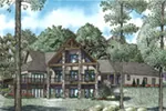 Traditional House Plan Color Image of House - Mt. Mickley Craftsman Home 055D-0973 - Shop House Plans and More