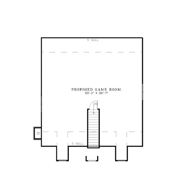 Beach & Coastal House Plan Second Floor - Raven Ranch Country Home 055D-0976 - Shop House Plans and More