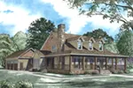Country House Plan Front Image - Raven Ranch Country Home 055D-0976 - Shop House Plans and More