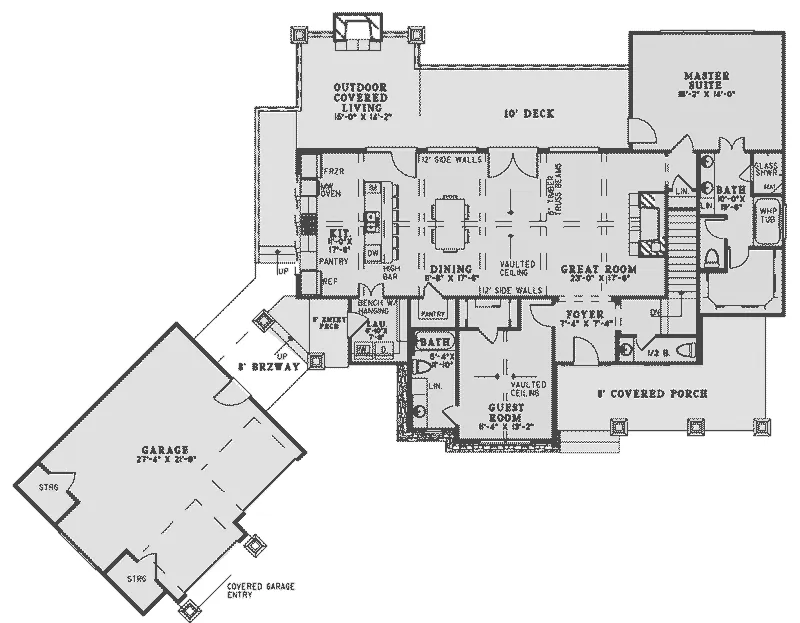 Luxury House Plan First Floor - Lombardo Luxury European Home 055D-0978 - Shop House Plans and More