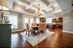 Traditional House Plan Dining Room Photo 04 - Lonigro European Ranch Home 055D-0980 - Shop House Plans and More