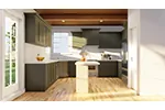 Traditional House Plan Kitchen Photo 01 - Lonigro European Ranch Home 055D-0980 - Shop House Plans and More