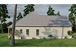 Traditional House Plan Side View Photo - Lonigro European Ranch Home 055D-0980 - Shop House Plans and More