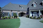 Country French House Plan Driveway Photo - Glengarrie Luxury Home 055D-0983 - Search House Plans and More