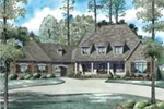 Traditional House Plan Front Image - Glengarrie Luxury Home 055D-0983 - Search House Plans and More