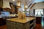 Country French House Plan Kitchen Photo 04 - Glengarrie Luxury Home 055D-0983 - Search House Plans and More