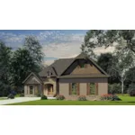 Traditional House Plan Front of Home - Kirchoff European Home 055D-0984 - Search House Plans and More