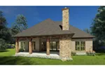 Country French House Plan Rear Photo 01 - Kirchoff European Home 055D-0984 - Search House Plans and More