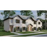 Front Photo 01 - Brown Point Duplex Home 055D-0986 - Search House Plans and More