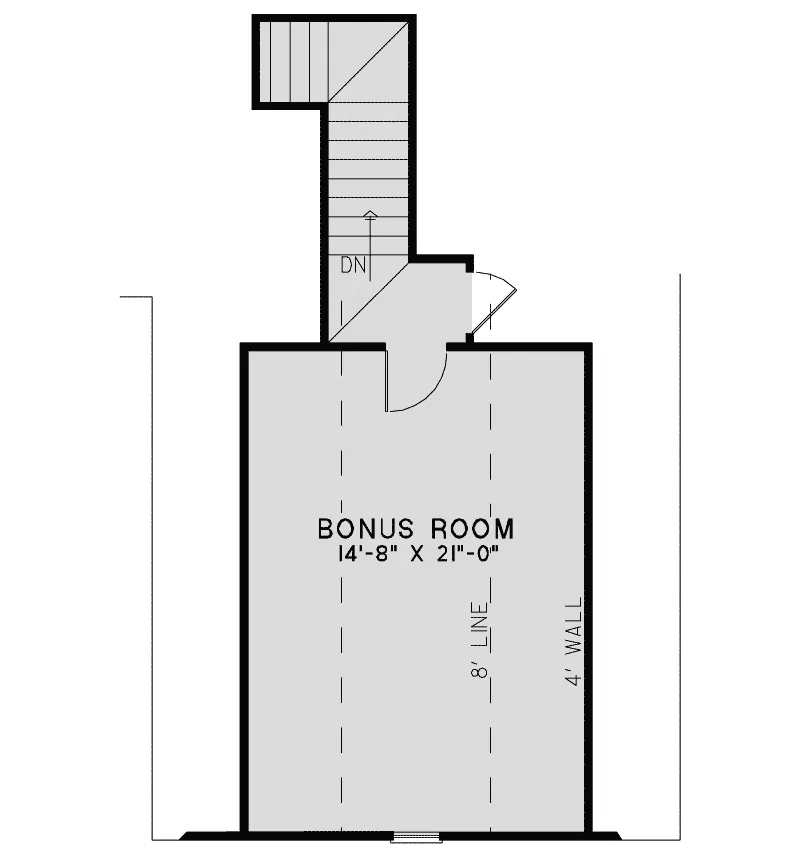 European House Plan Bonus Room - Cornell Cliff European Home 055D-0988 - Search House Plans and More