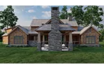Modern Farmhouse Plan Rear Photo 01 - Casey Grove Craftsman Home 055D-0990 - Search House Plans and More