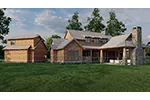 Modern Farmhouse Plan Rear Photo 03 - Casey Grove Craftsman Home 055D-0990 - Search House Plans and More