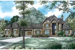 Southern House Plan Front of Home - Parker Ridge Luxury Home 055D-0993 - Shop House Plans and More