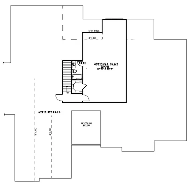 Traditional House Plan Second Floor - Savanna Place Luxury Home 055D-0996 - Shop House Plans and More