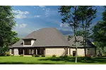 Southern House Plan Rear Photo 01 - Savanna Place Luxury Home 055D-0996 - Shop House Plans and More